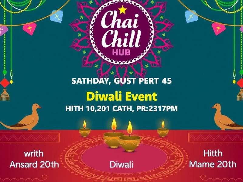 Special Diwali-themed level in Chai Chill Hub Chai Chill Hub Diwali Event
